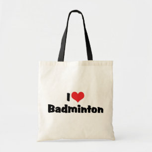 Bolsa Tote Eu Amo Badminton