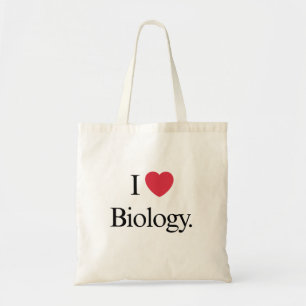 Bolsa Tote Eu Amo Biologia