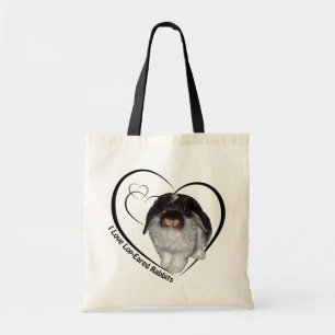 Bolsa Tote Eu Amo Coelhos Olhados Para O Lop Bag