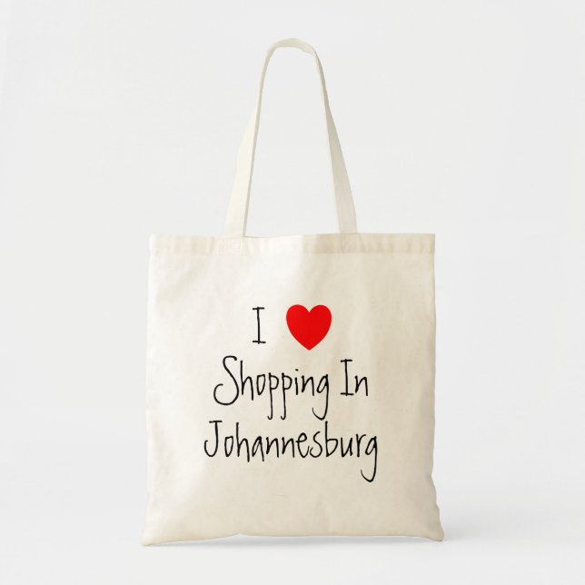 Bolsa Tote Eu Amo Comprar Em Johannesburg (Frente)