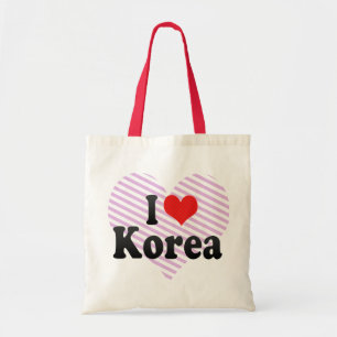 Bolsa Tote Eu amo Coreia