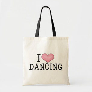 Bolsa Tote Eu amo dançar