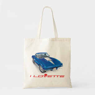 BOLSA TOTE EU AMO DESIGN DE CARRO ÚNICO