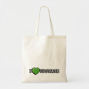 Bolsa Tote Eu amo do norte do estado a sacola!