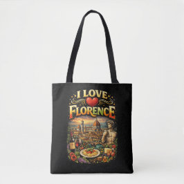 Bolsa Tote Eu Amo Florença