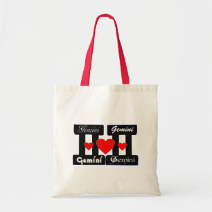Bolsa Tote ♊! Eu Amo Gemini-Best-Zodiac Sign Chic Budget