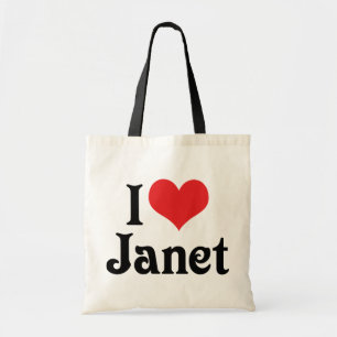 Bolsa Tote Eu Amo Janet