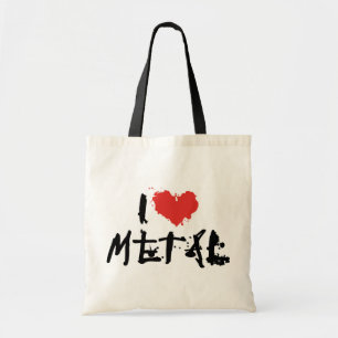 Bolsa Tote Eu Amo Metal