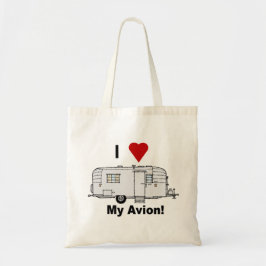 Bolsa Tote Eu amo meu Avion-fullrig60s