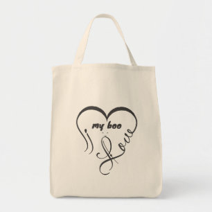 Bolsa Tote Eu Amo Meu Bebo • Para Sempre & Sempre ^_^