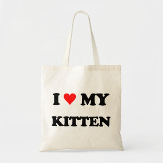 Bolsa Tote Eu Amo Meu Gatinho