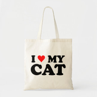 Bolsa Tote Eu Amo Meu Gato