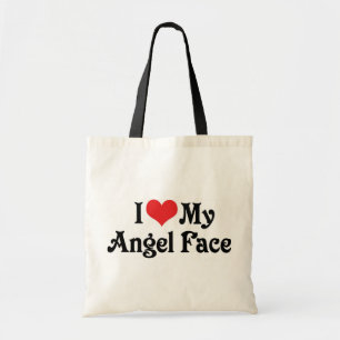 Bolsa Tote Eu Amo Meu Rosto de Anjo