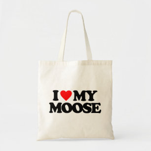 BOLSA TOTE EU AMO MEUS ALCES