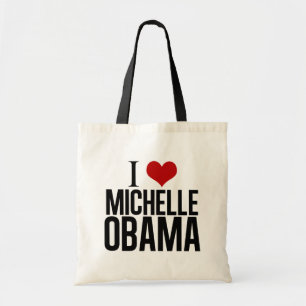Bolsa Tote Eu Amo Michelle Obama