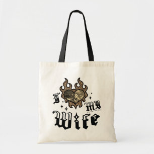 Bolsa Tote Eu Amo Minha Esposa - Guepardo - DingusDesign