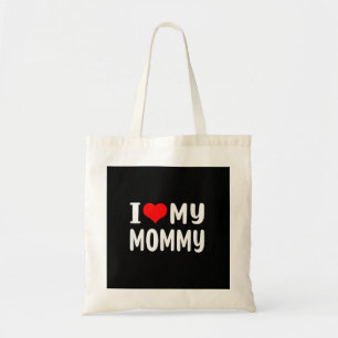 Bolsa Tote Eu Amo Minha Mamãe Engraçado para Mãe Mamãe