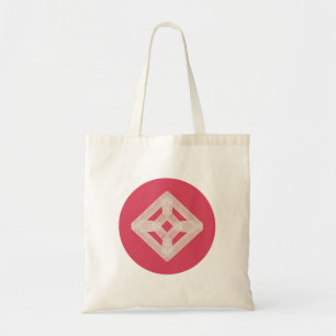 Bolsa Tote Eu Amo Minha Vida Rosa ASMR Art silencioso