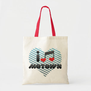 Bolsa Tote Eu amo Motown
