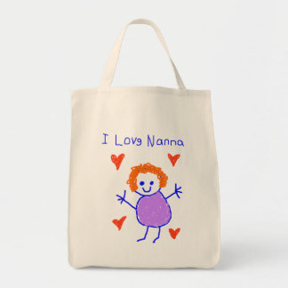 Bolsa Tote Eu amo Nanna
