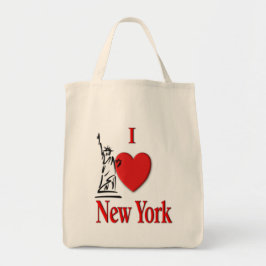Bolsa Tote Eu Amo NY