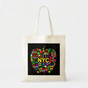 Bolsa Tote EU AMO NYC's NOVA IORQUE BIG APPLE