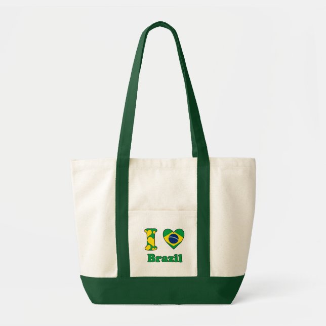 Bolsa Tote Eu amo o Brasil (Frente)
