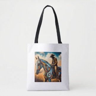 Bolsa Tote Eu amo o meu cavalo
