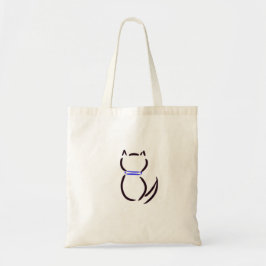 Bolsa Tote Eu amo o meu gato Tote Bag