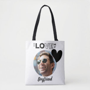 Bolsa Tote Eu Amo O Meu PAI De Fidelidade Do Marido Com Foto 