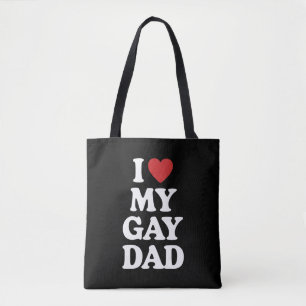 Bolsa Tote Eu Amo O Meu Pai Gay Eu Corto O Meu Pai Gay