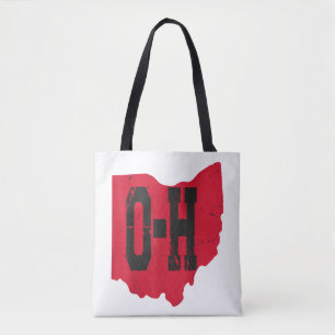 Bolsa Tote Eu Amo O Meu Script Home De Ohio, Ohio Buckeye Sta