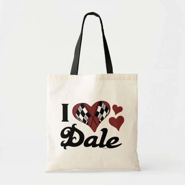Bolsa Tote Eu amo o saco de Dale (Frente)