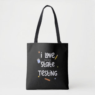 Bolsa Tote Eu Amo (O Último Dia De) Testes Estaduais Engraçad