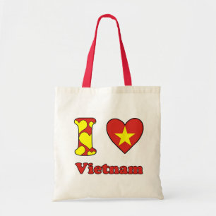 Bolsa Tote Eu amo o Vietnã