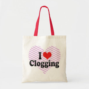 Bolsa Tote Eu amo obstruir-se