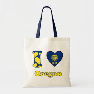 Bolsa Tote Eu amo Oregon