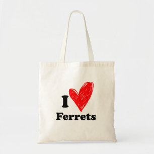 Bolsa Tote Eu amo os Furões