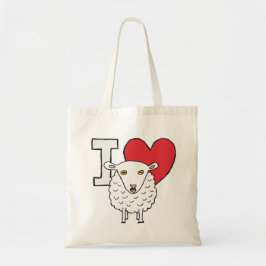 Bolsa Tote Eu Amo Ovinos
