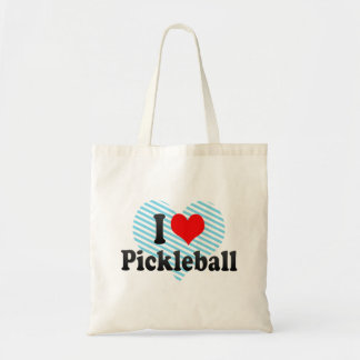 Bolsa Tote Eu amo Pickleball
