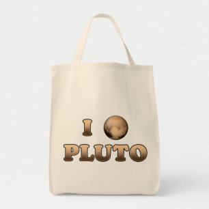 Bolsa Tote Eu Amo Plutão