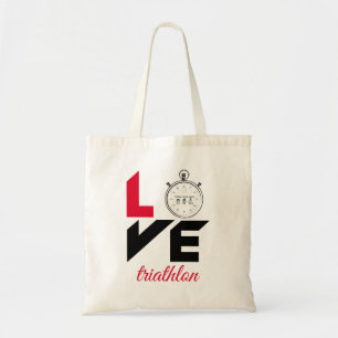 Bolsa Tote Eu amo triatlo
