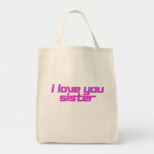 Bolsa Tote Eu Amo Você Irmã