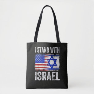 Bolsa Tote Eu apoio Israel