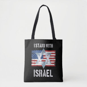 Bolsa Tote eu apoio israel