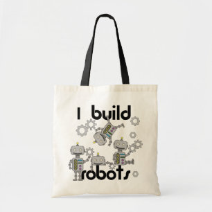 Bolsa Tote Eu construo robôs