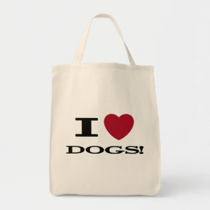 Bolsa Tote Eu coração persigo o camiseta e os presentes