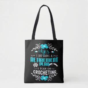 Bolsa Tote Eu Digo Sim Com Crocheting