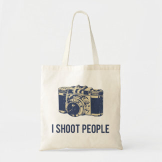 Bolsa Tote Eu disparo em pessoas da câmera da fotografia