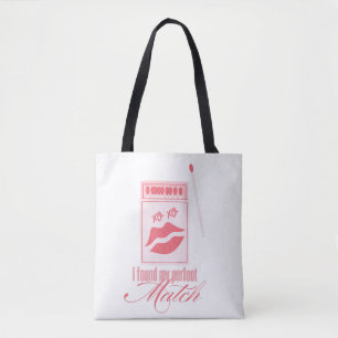 Bolsa Tote Eu Encontrei Meu Design de Combinação Perfeito   C